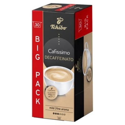 Kávékapszula, koffeinmentes, 30 db, TCHIBO "Cafissimo Decaffeinato"